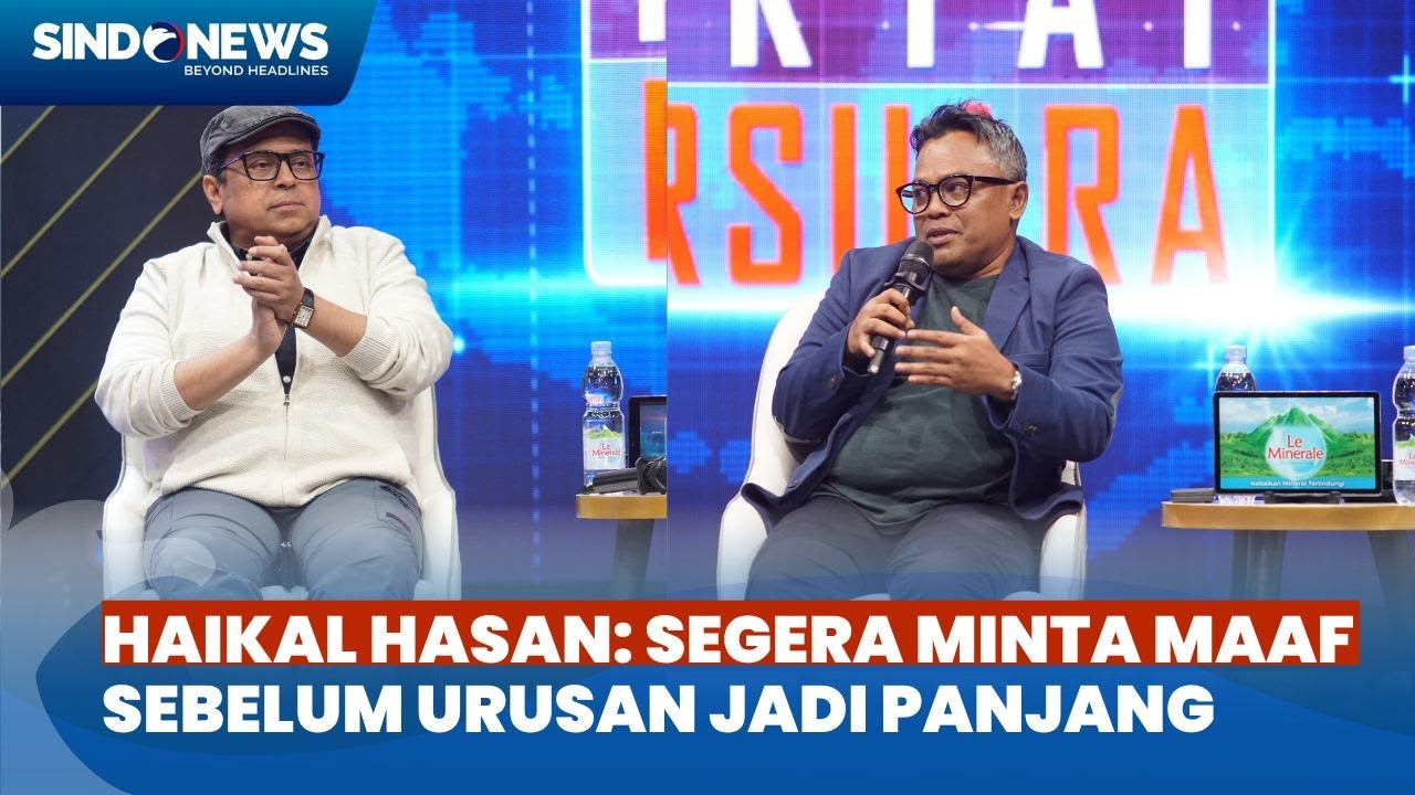 Panas! Haikal Hassan Ancam Islah Bahrawi Minta Maaf karena Sebut Ambulans Gerindra Berisi Batu