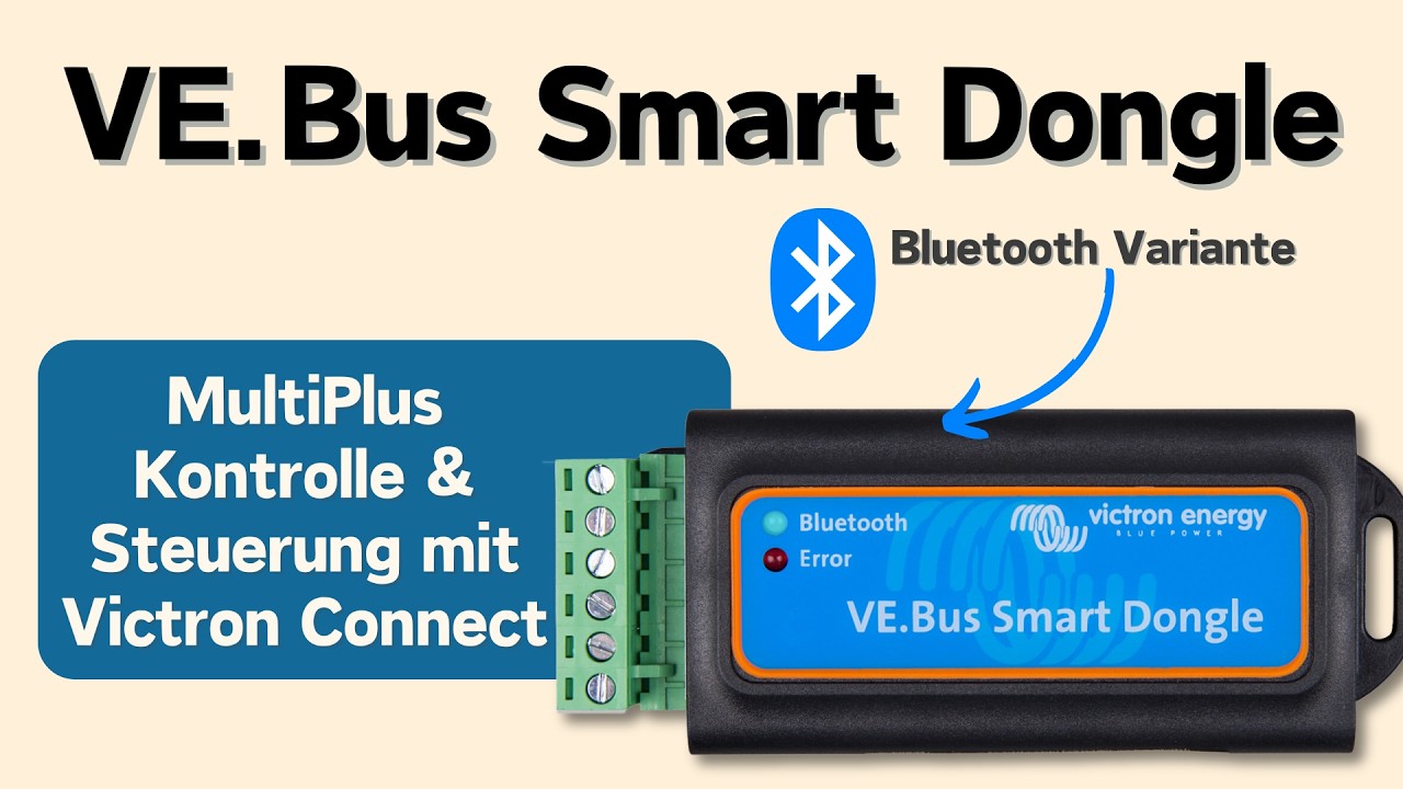 Victron VE.Bus Smart Dongle Bluetooth Verbindung