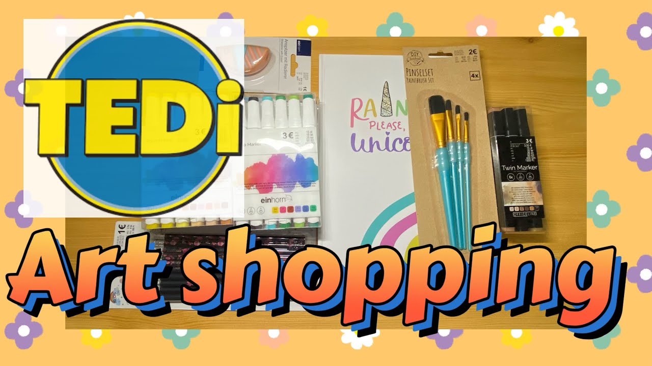 Art Haul 🎨 from Tedi