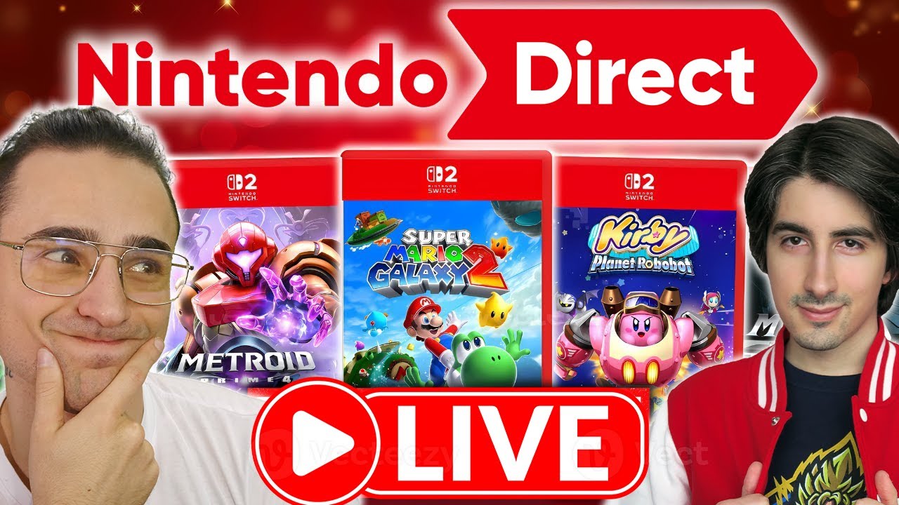 NUOVI GIOCHI ANNUNCIATI! Reaction LIVE al Nintendo Direct 🎮🔥