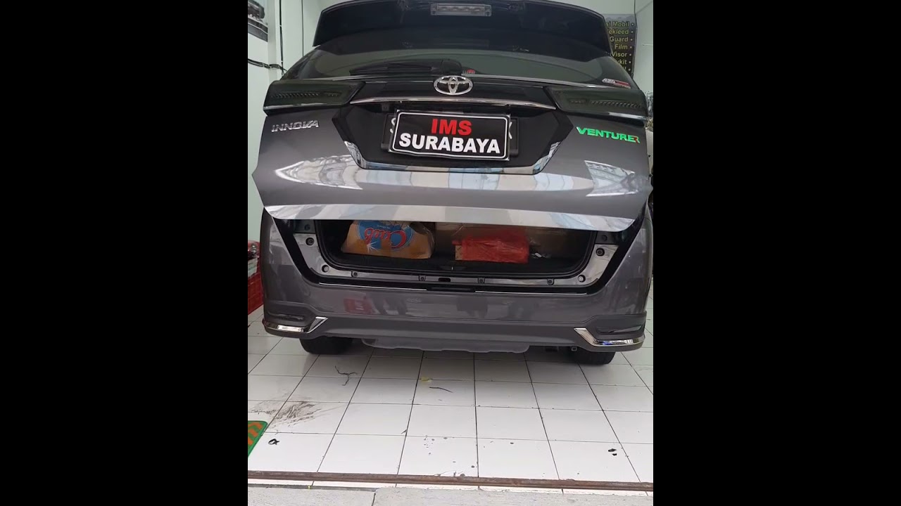 TOYOTA ALL NEW INNOVA REBORN VENTURER. PEMASANGAN POWER BACK DOOR + KICK SENSOR by IMS SURABAYA