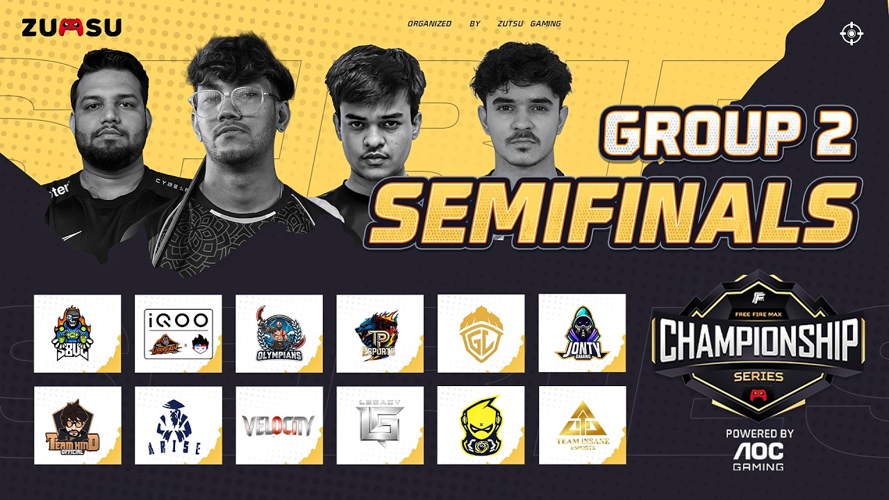Semi Finals D3: Championship Series | Powered By AOC | Tech Partner Spinbot Ft. s8ul, tsg, and more