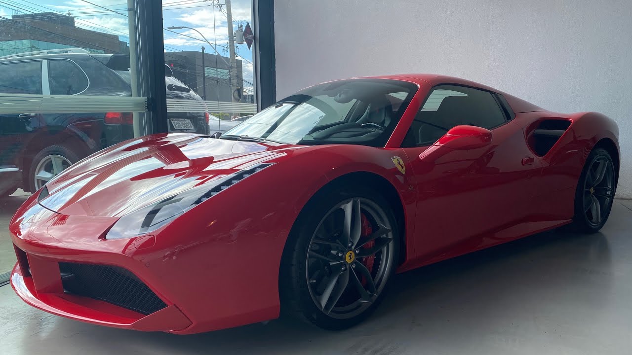 CHEGOU UMA 488 SPIDER ZERO KM part EXCLUSIVOSBH e PEDRO BH EXOTICS