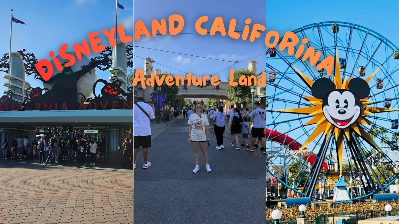 Disneyland California| Adventure Land| Day 1 of our Disney trip