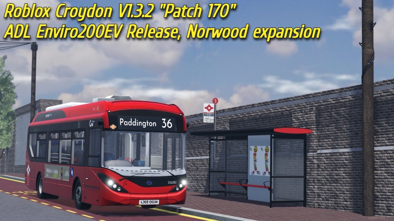 ROBLOX Croydon February Update: Enviro200EV release, Norwood Junction expansion