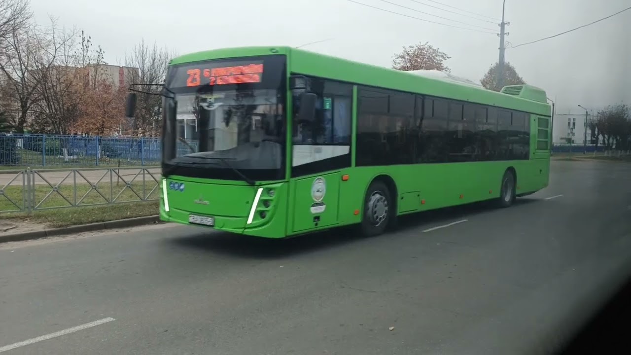 Борисов.Поездка на маршрутке 22 (5ТАХ 6391)