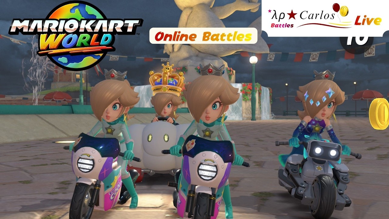 Mario Kart World Online Battles Live (February 3, 2026)