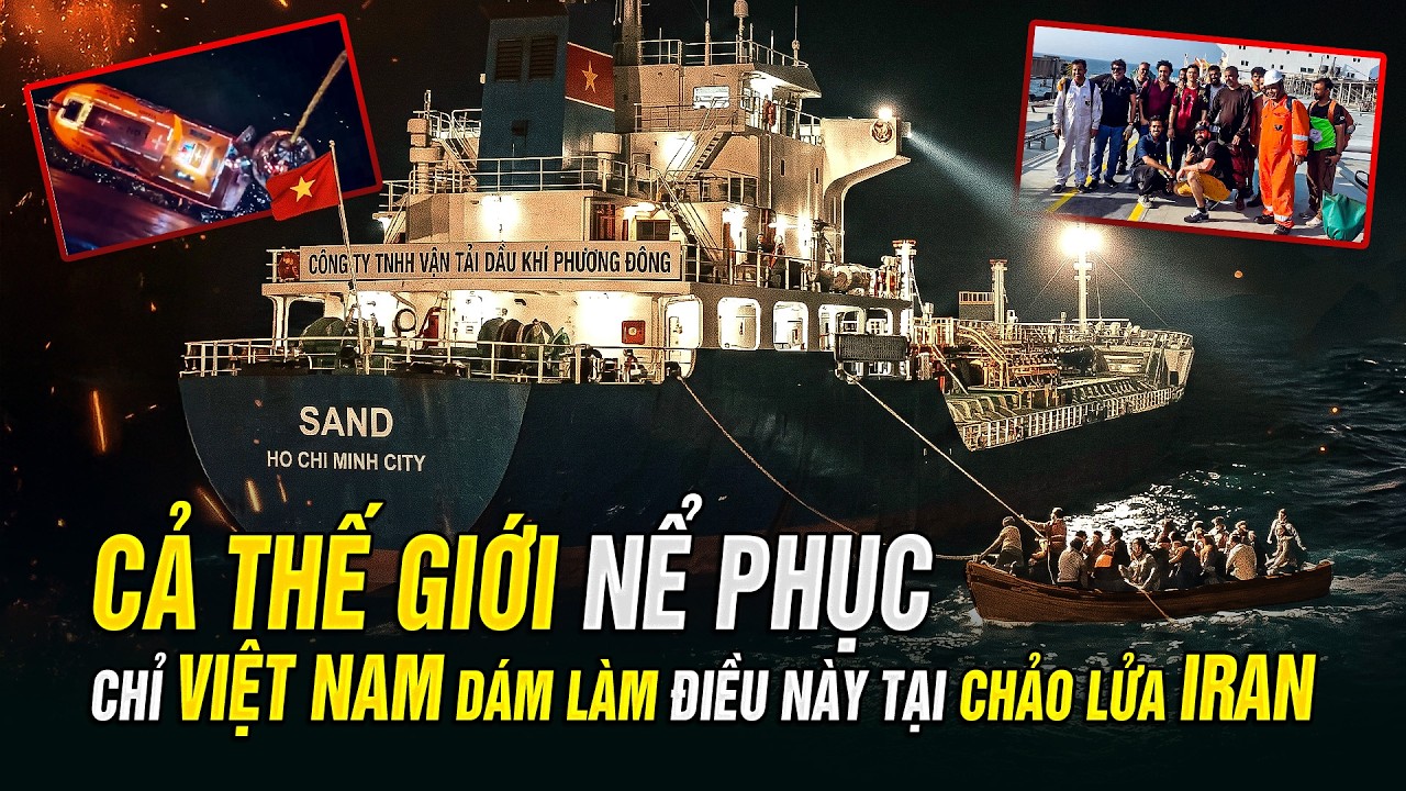 CẢ THẾ GIỚI NỂ PHỤC CHỈ VIỆT NAM DÁM LÀM ĐIỀU NÀY TẠI CHẢO LỬA IRAN