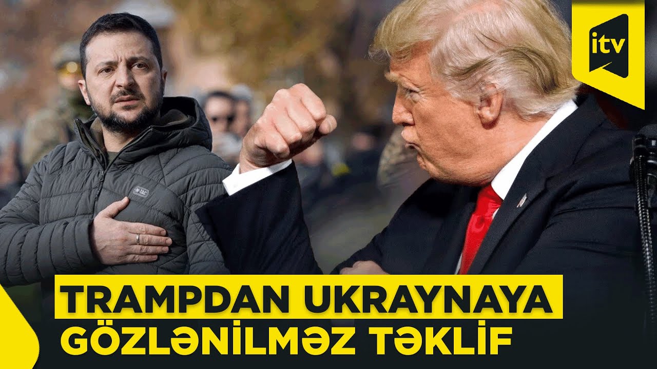 Tramp Rusiyanı dayandırmaq üçün Ukraynadan nə istədi?