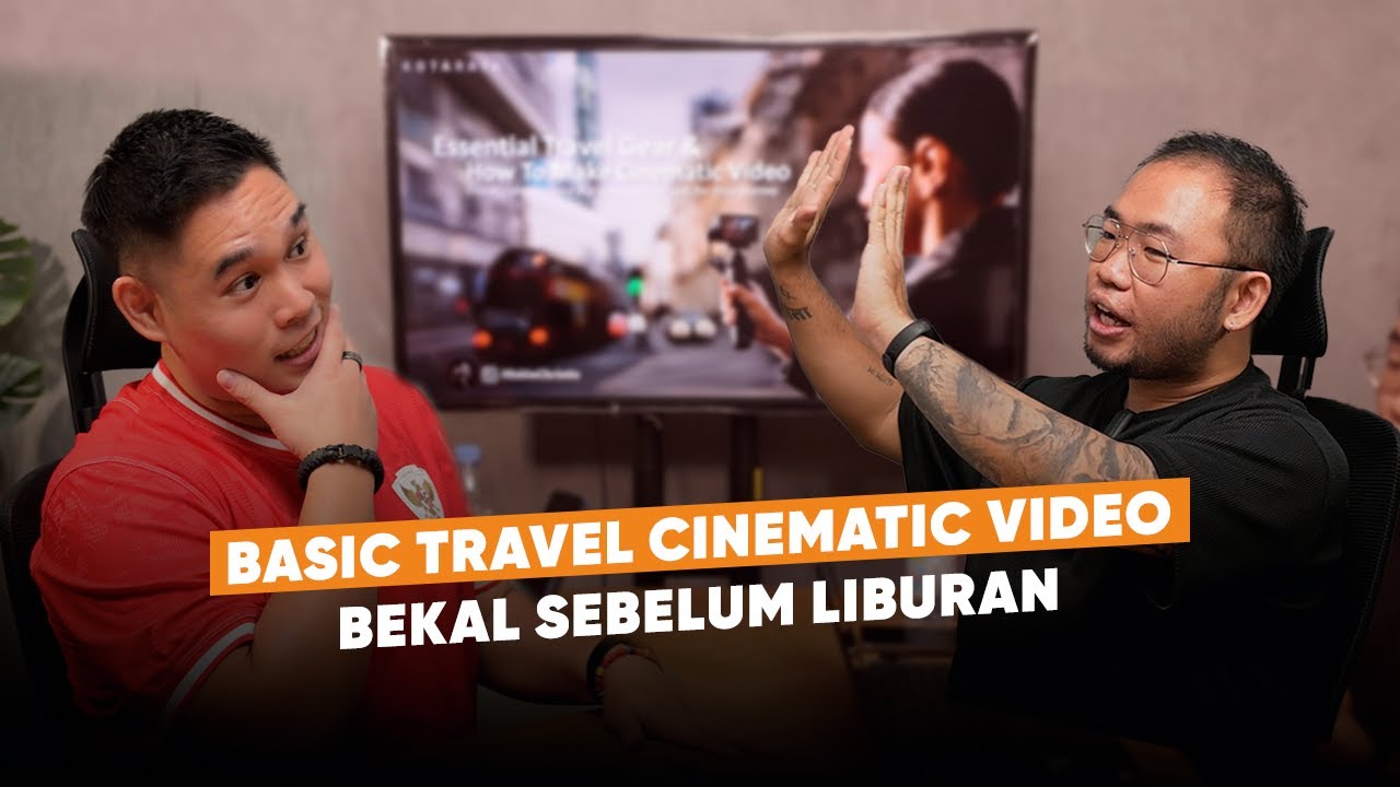 Essential Travel Gear & How To Make Cinematic Video ft Hizkia Cristie