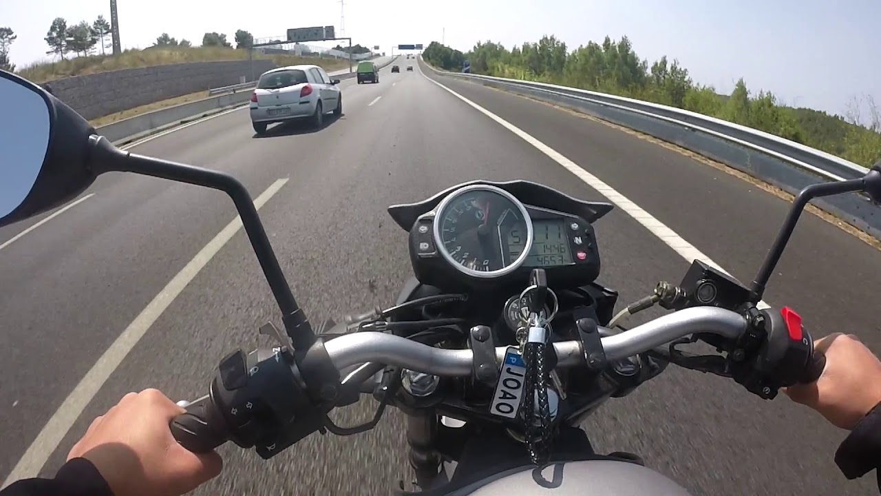 Sym Wolf 125 - Topspeed | Andando pela autoestrada