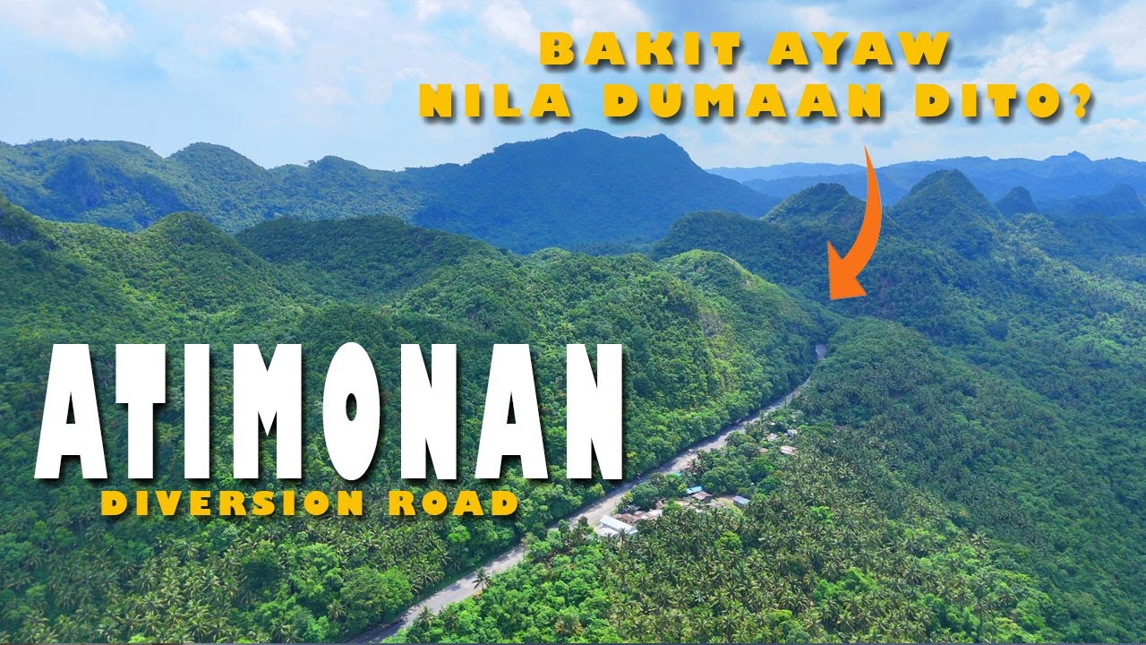 Alternative route to Bicol bakit ayaw daanan? Atimonan Diversion Road