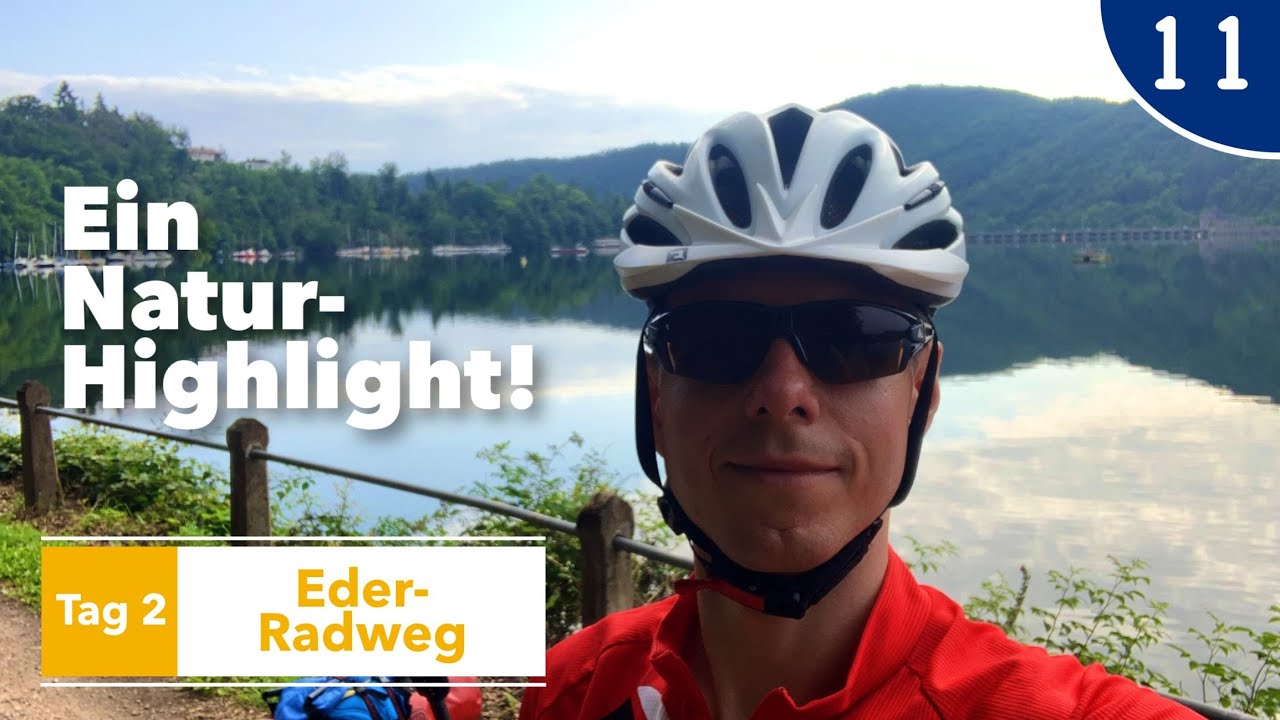 Absolutes Natur-Highlight! | Eder-Radweg Tag 2 | #11 von 51 | 12-Wochen-Radreise | 4K