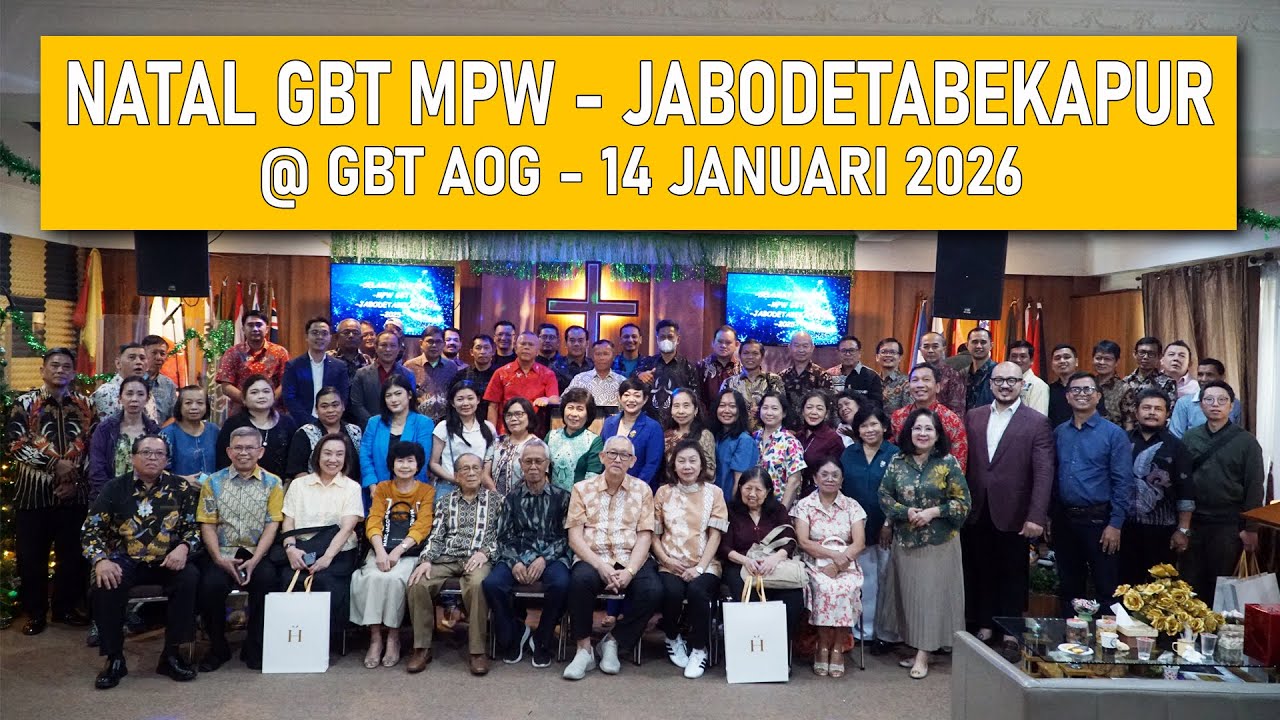 NATAL GBT MPW JABODETABEKAPUR - 14 JANUARI 2026