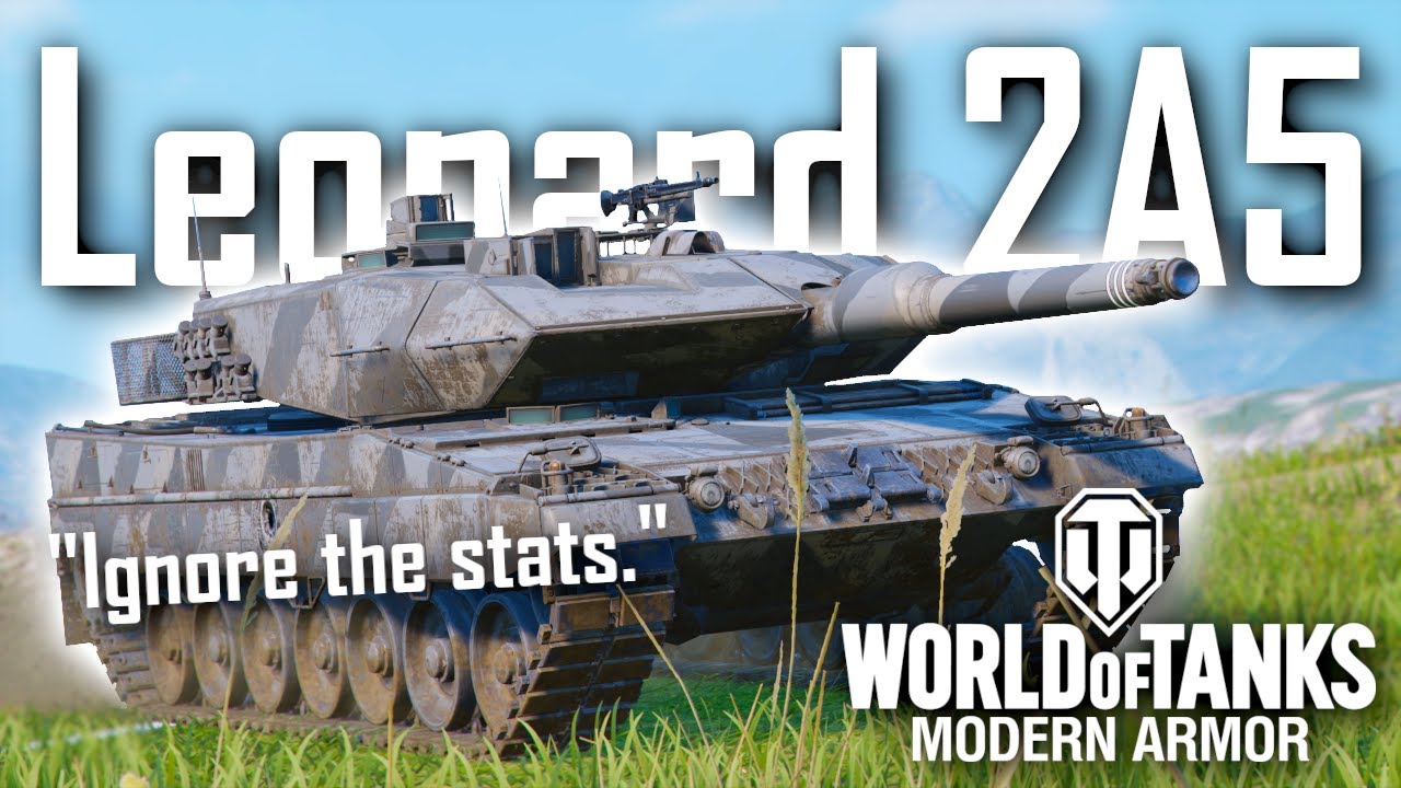 | Leopard 2A5 - Tank Review | World of Tanks Modern Armor |