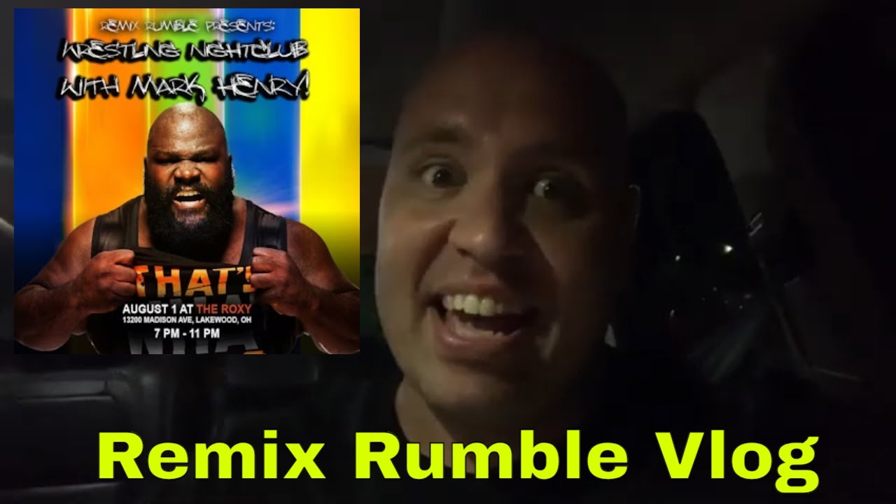 Remix Rumble Summer Slam Wrestling Night Club Cleveland