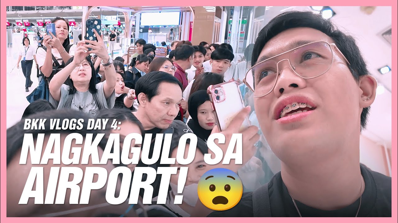 Vlog 024: Nagkagulo sa Airport! 😨 (Pasabuy shopping day!) 🇹🇭 | Noli Salva
