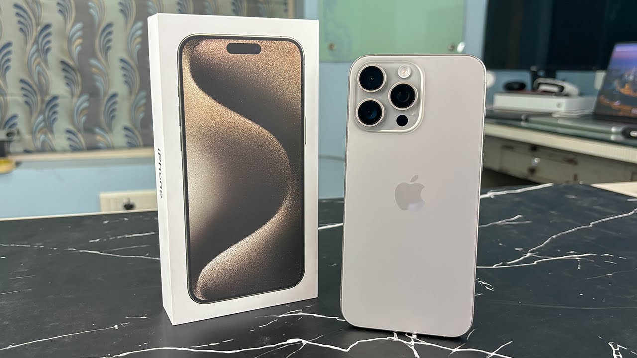 Natural Titanium iPhone 15 Pro Max Initial Impressions & Unboxing
