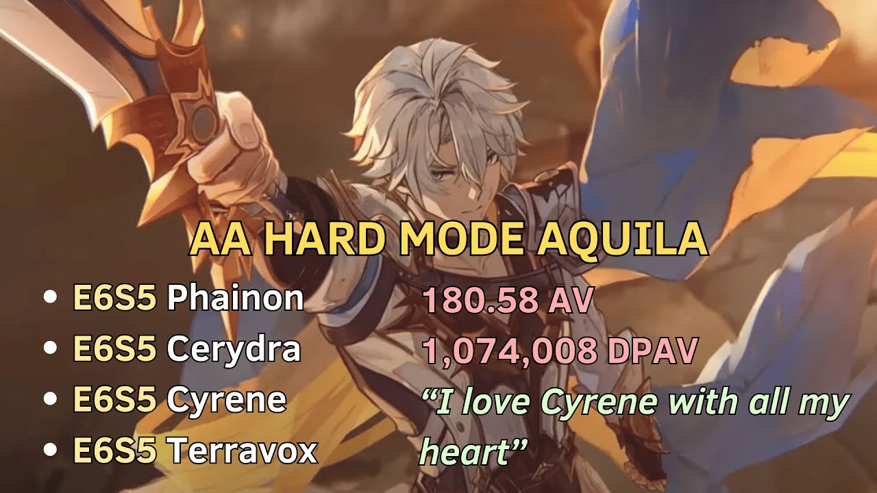 [V1] Phainon E6S5 Full Team ft. Cyrene - 1,074,008 DPAV