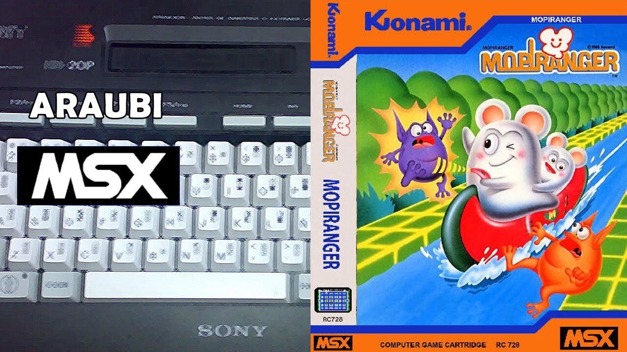 Mopiranger (Konami, 1985) MSX [426] Walkthrough