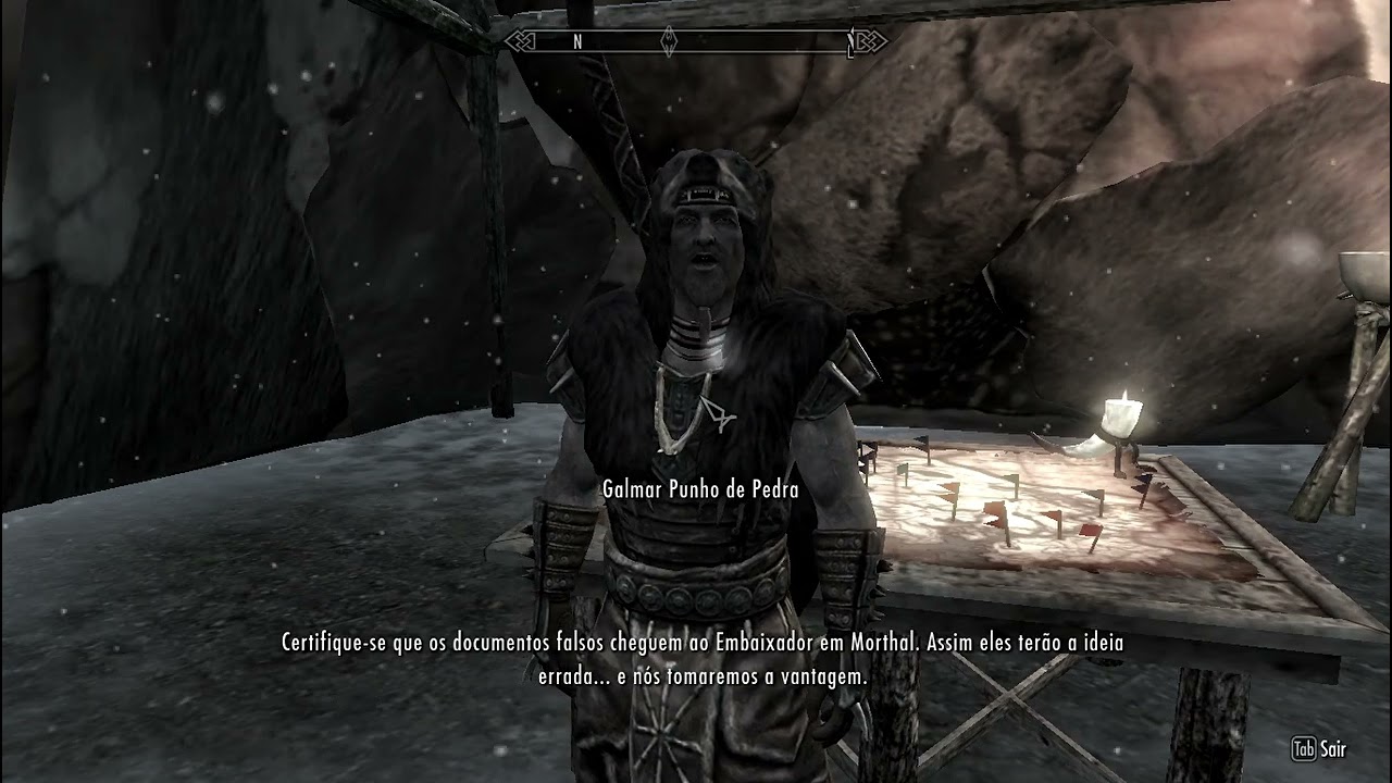 SKYRIM: STORNCLOAKS DOMINA O FORTE FALCÃO DA NEVE