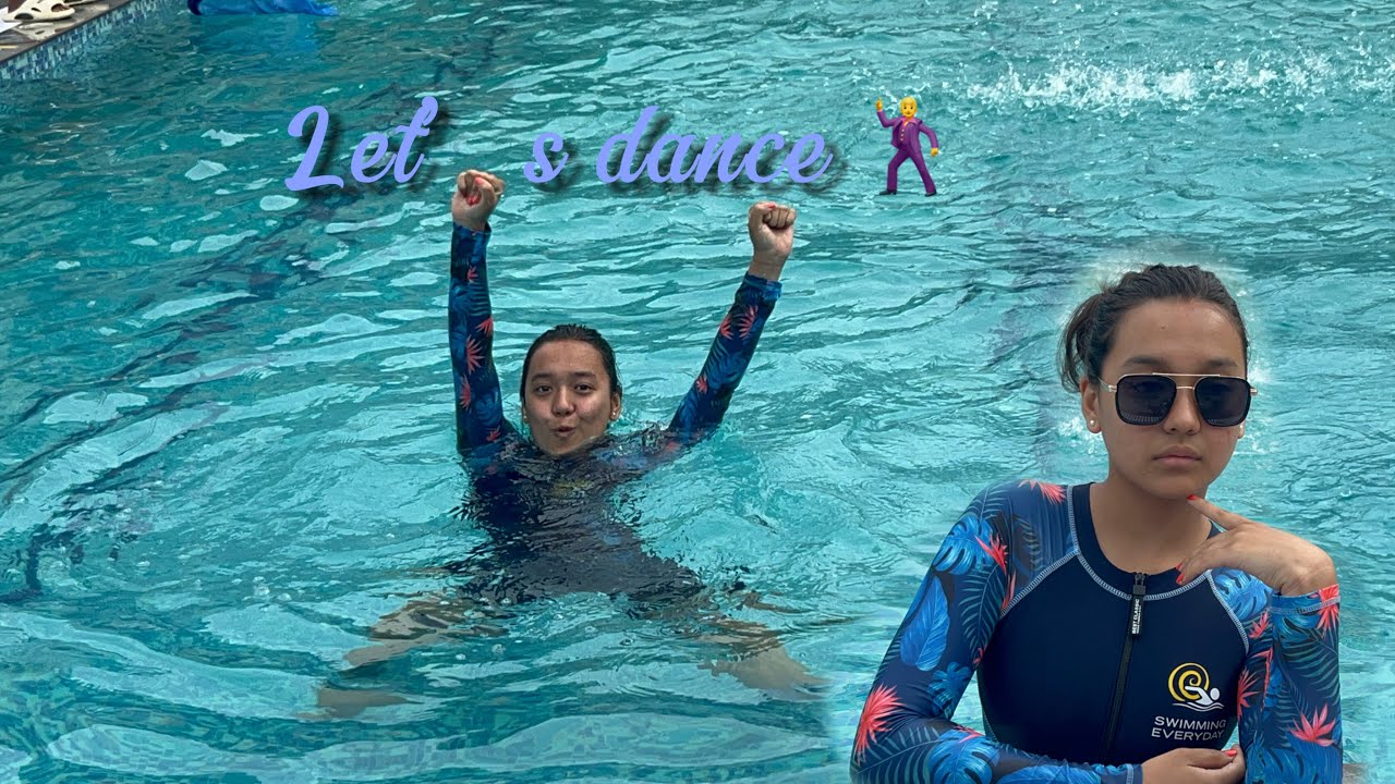 Dancing in the water was so much fun 🤩 | Aquazumba 💦 | Angel Rai ❤️