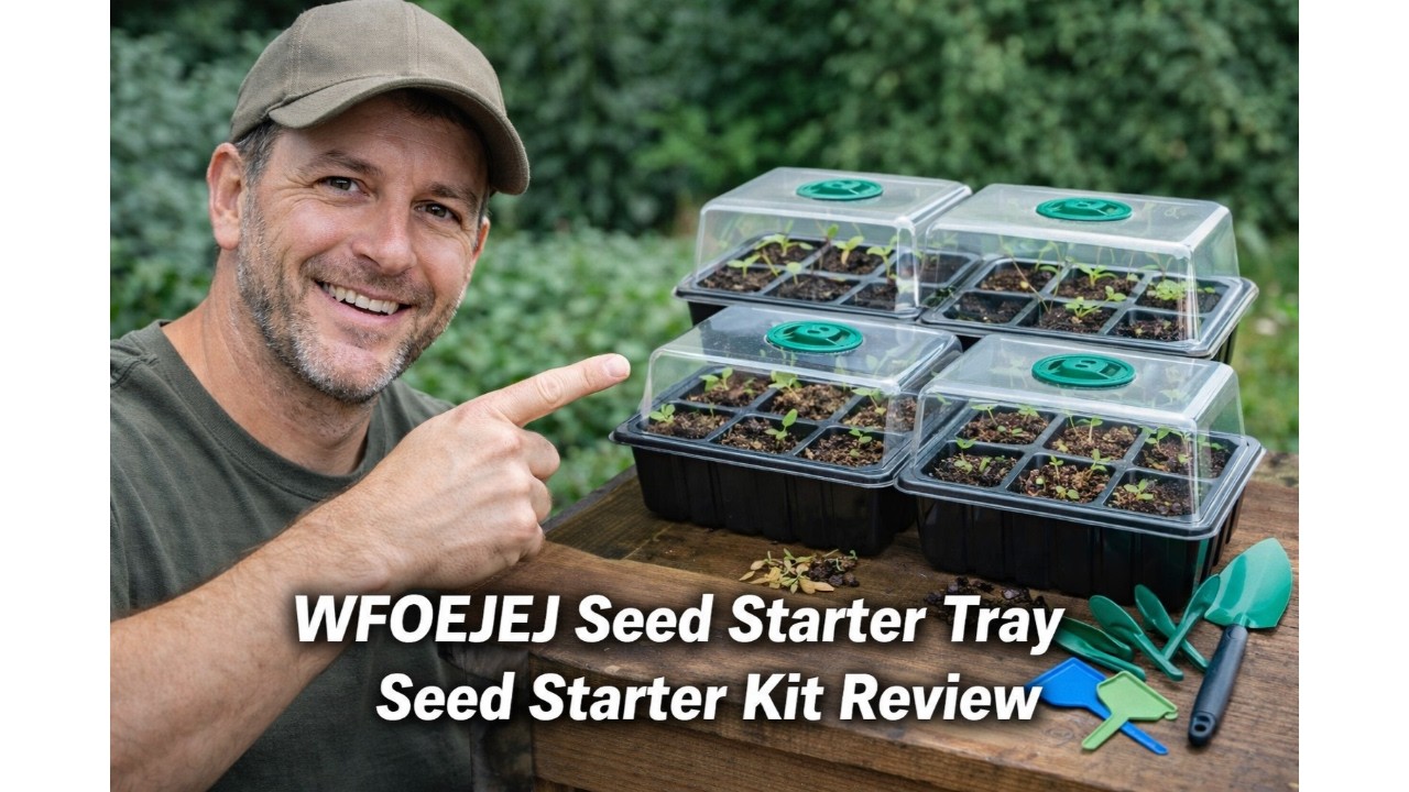 🌱 WFOEJEJ Seed Starter Tray Seed Starter Kit Review 🌿