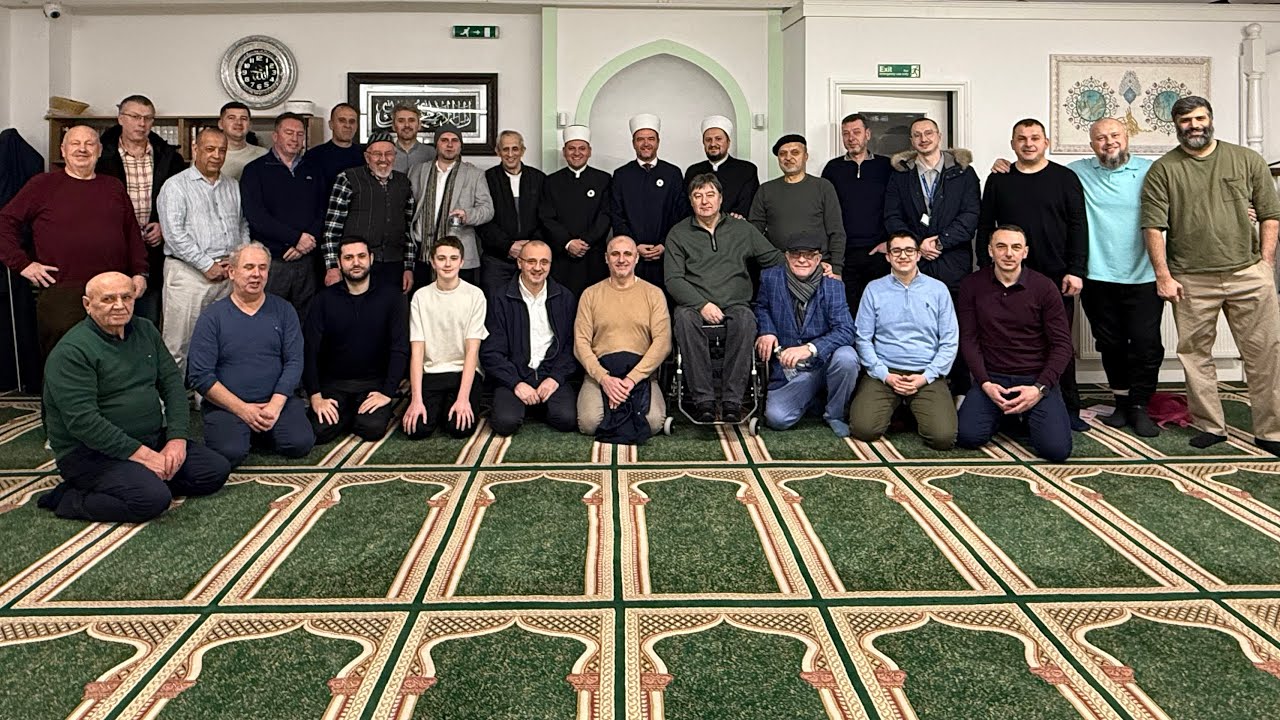 Druženje sa muftijom za Zapadnu Evropu u našem džematu-Senaid ef. Kobilica.