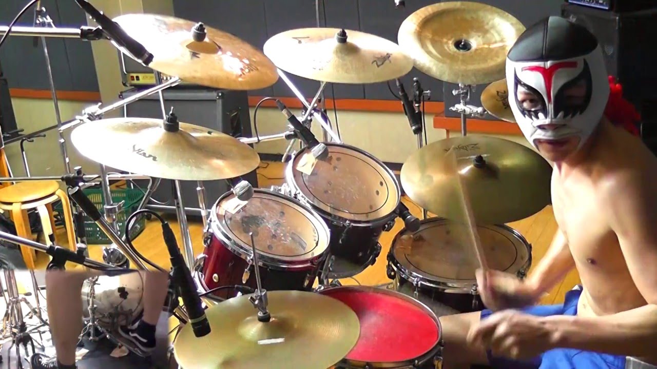 MEGA MAN 2 ALL STAGE THEME (DRUM COVER)　ロックマン 2  BGMメドレーを激しく叩いてみた！