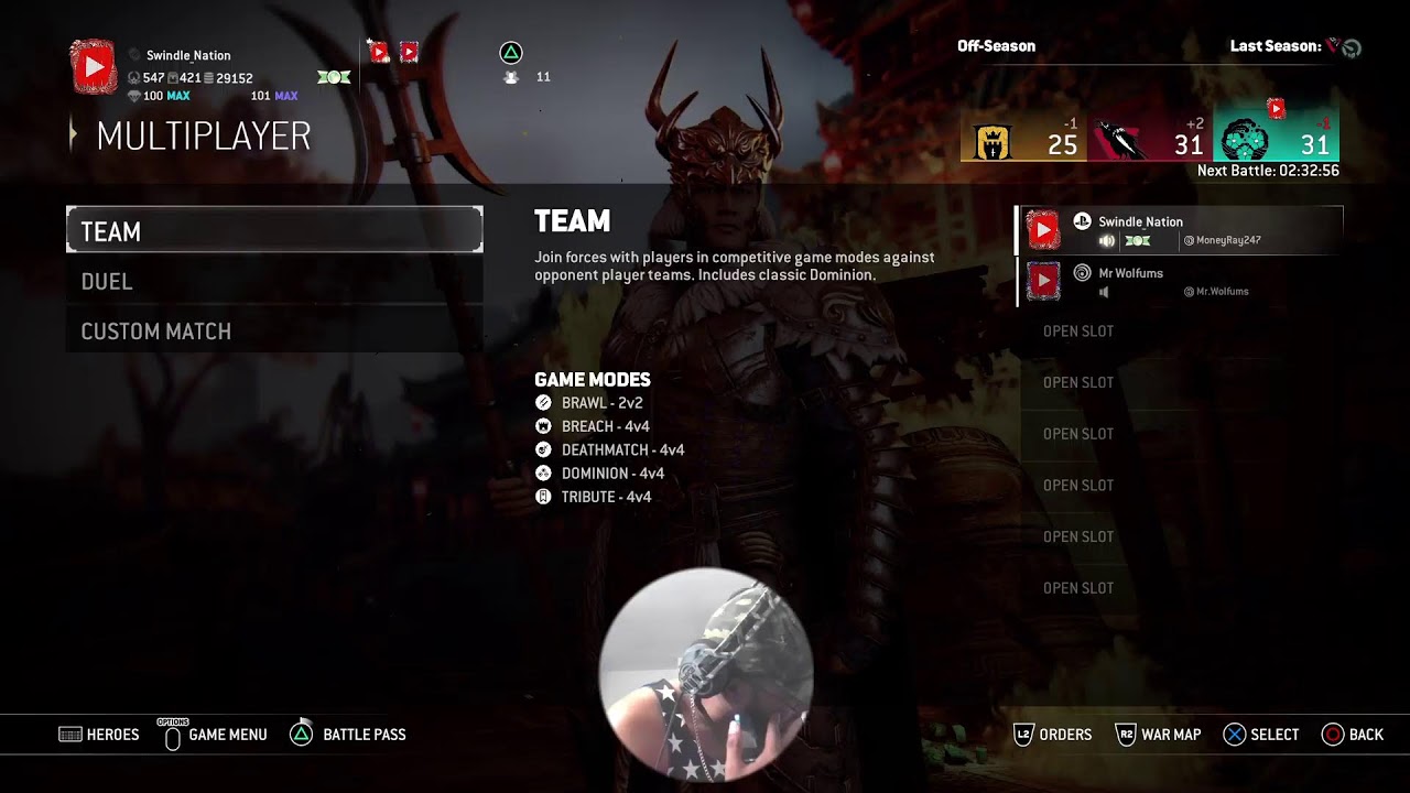 #ForHonor|Saturday morning grinding(🙏🏾road to 700🙏🏾)