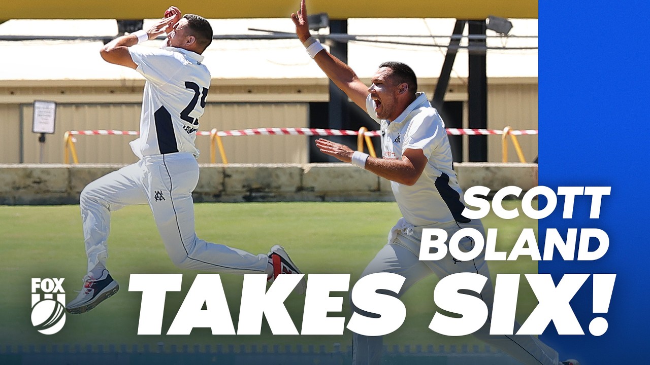 SIX WICKETS! Scott Boland Crushes WA to Secure Top Spot for Victoria 💥 | Sheffield Shield
