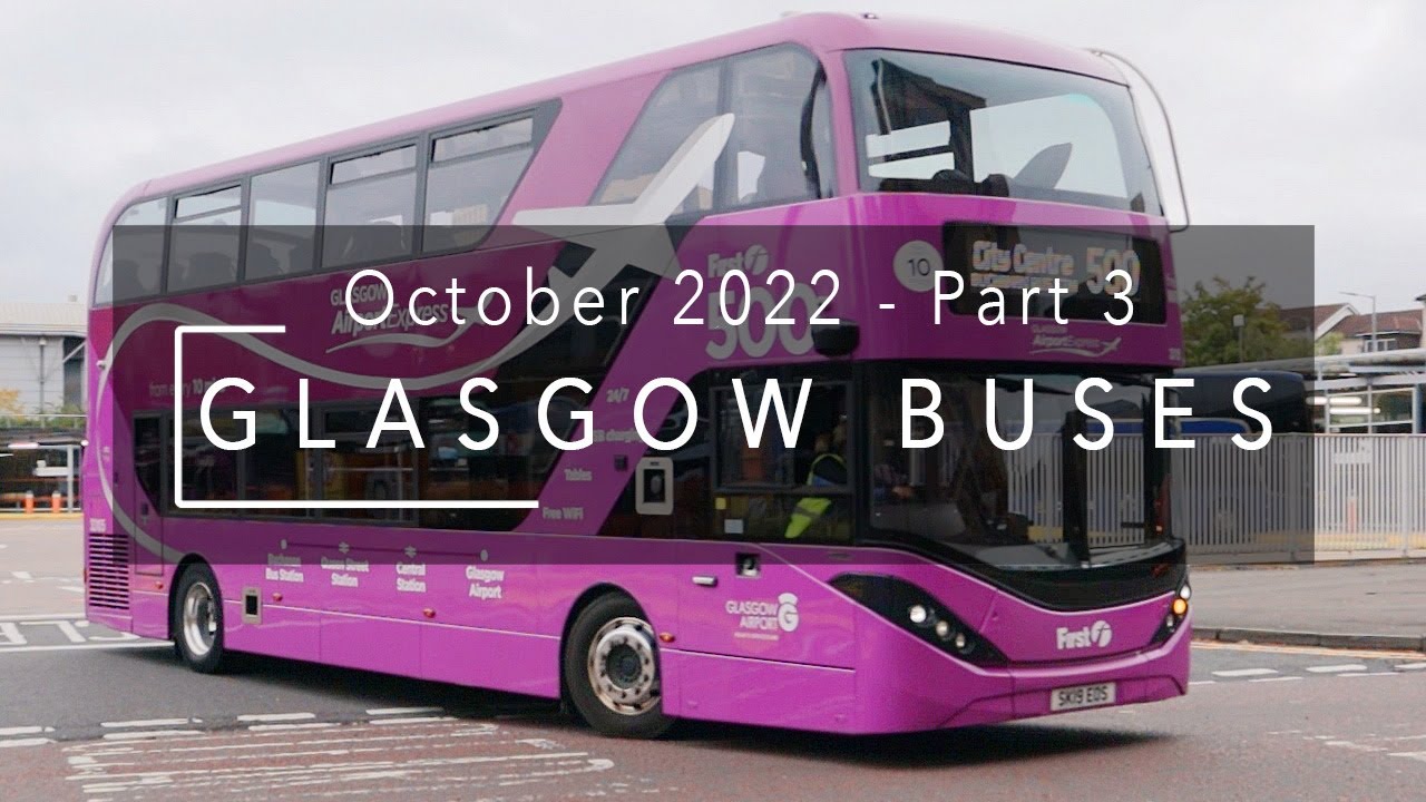 Glasgow Buses at Buchanan Bus Station - Oct 2022 Part 3 - Stagecoach, First, Citylink