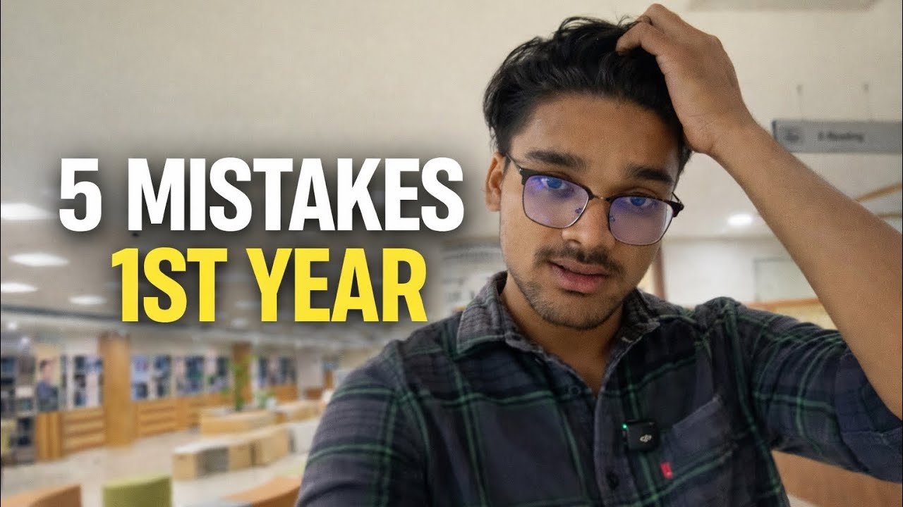  5 Mistakes I Made in My First Year at NISER Bhubaneswar. 