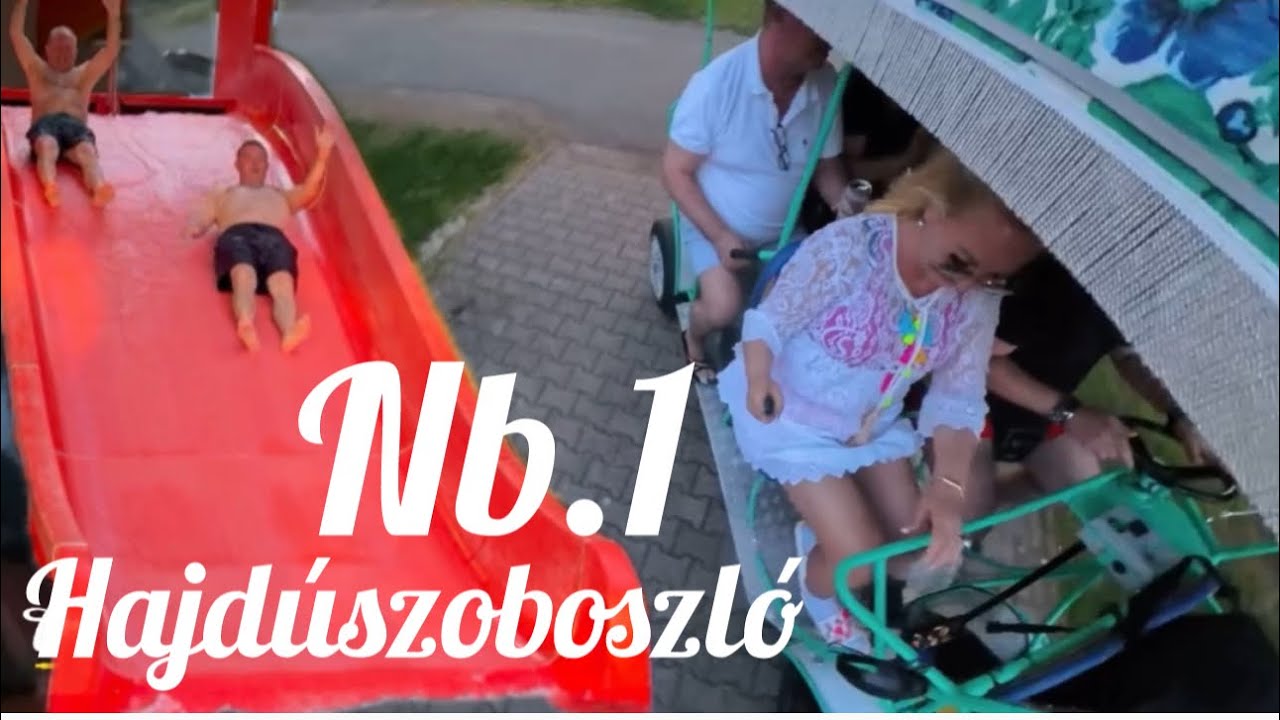 Bicikliztünk,fürödtünk❌⁉️Hajdúszoboszló.Aqua -Palace..