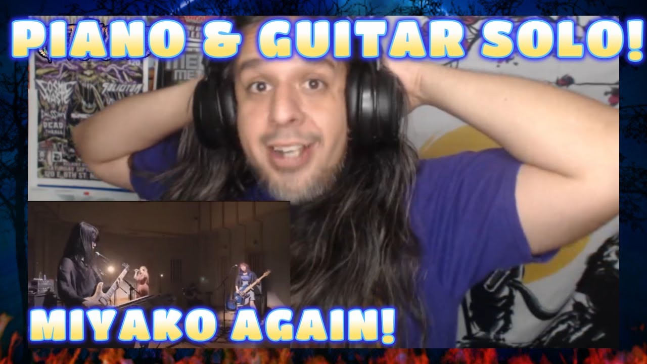 LOVEBITES / BURDEN OF TIME - Studio Live - MUSICIAN REACTION - MIYAKO BEING A GODDESS AGAIN!