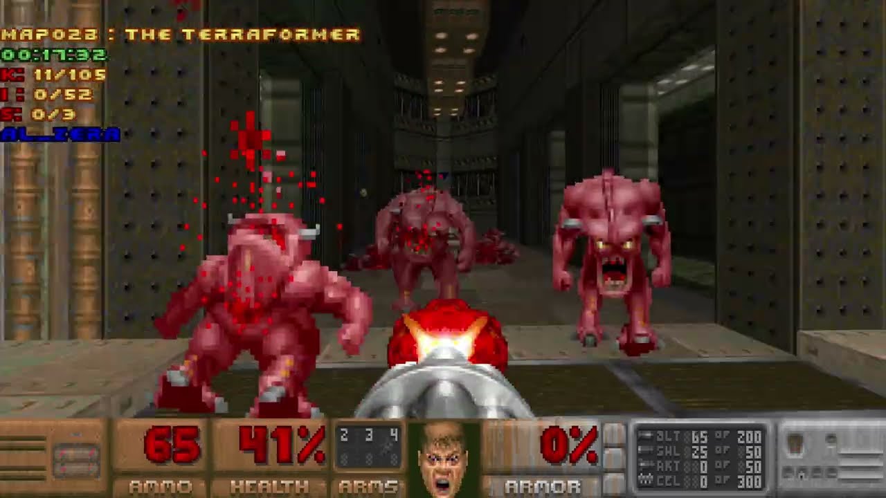 Doom 64 on Doom II - M2: The Terraformer - UV Max + Pistol Start
