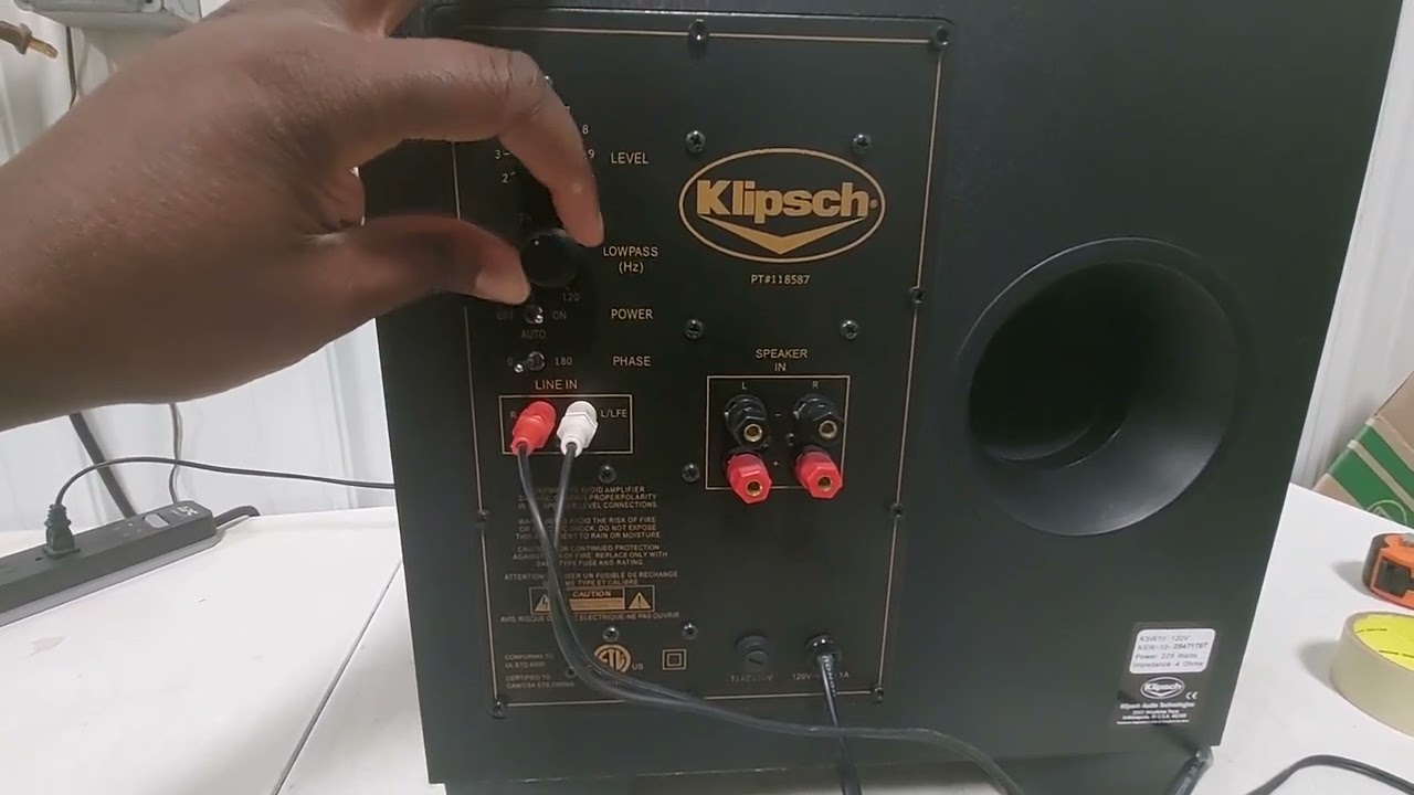 Klipsch KSW10 Subwoofer