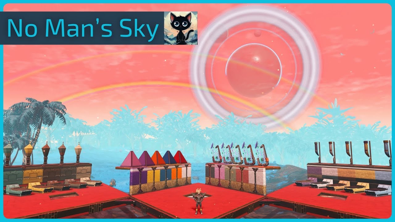 Débloquer des couleurs par transfert de palettes - No Man’s Sky