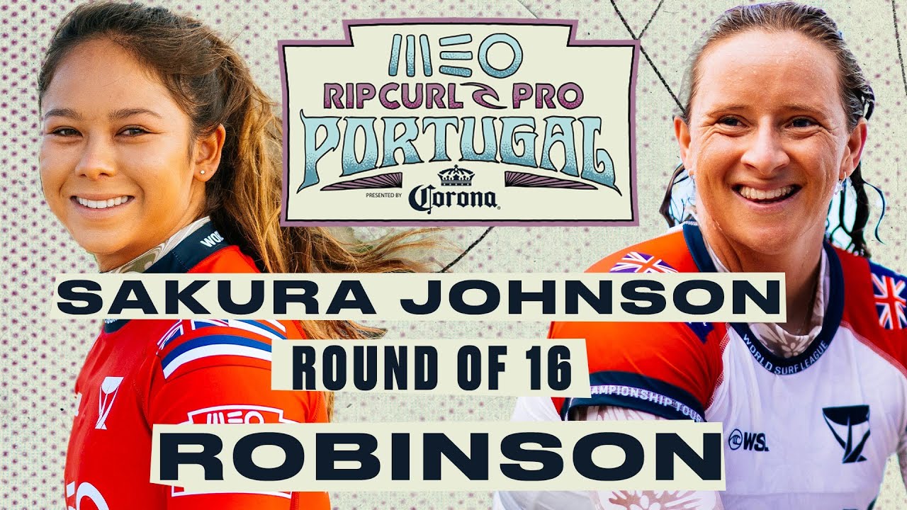 Bettylou Sakura Johnson vs India Robinson | MEO Rip Curl Pro Portugal 2024 - Round of 16