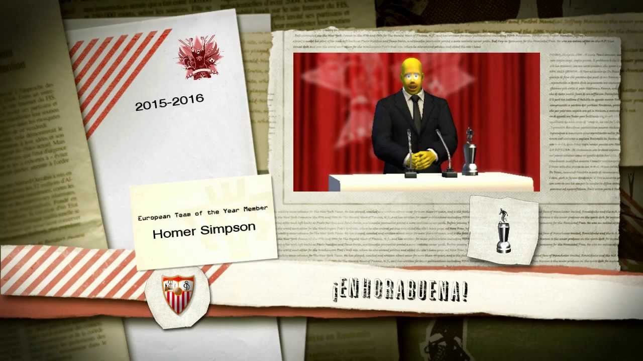 Homer Simpson - Sevilla - PES 2009