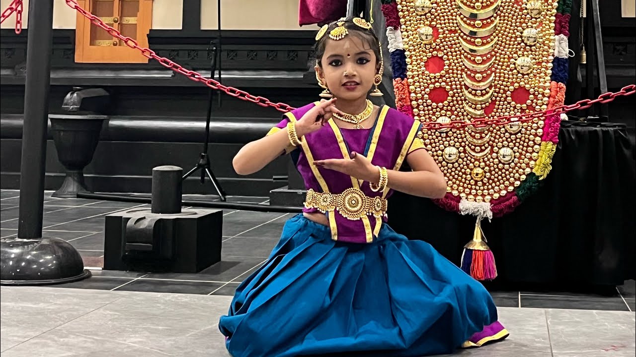 Kachu’s Shivaratri performance at Guruvayurappan Temple#guruvayurappan  #canada 