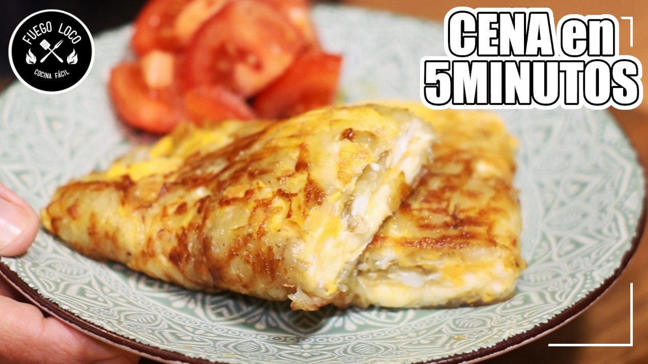 ✅ CENA FÁCIL y RÁPIDA en 5 MINUTOS | Pocos Ingredientes