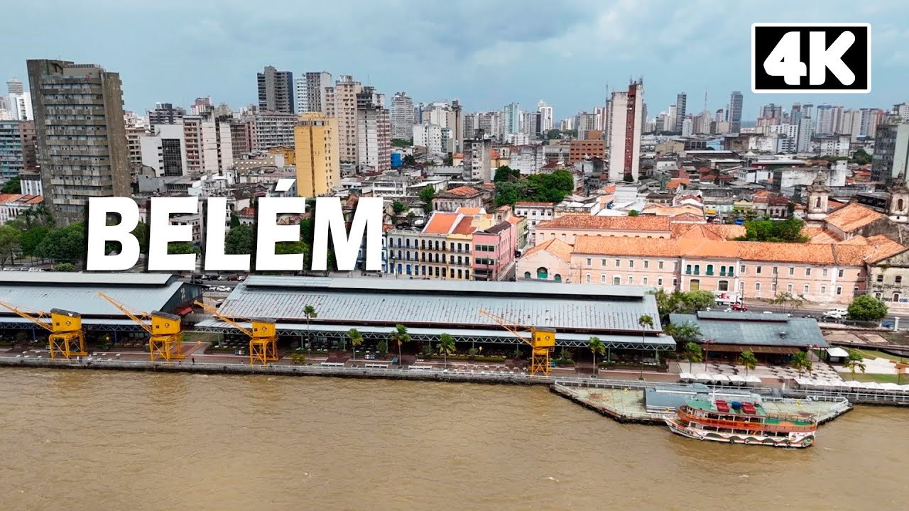 BELÉM VISTA DE CIMA  |  4K