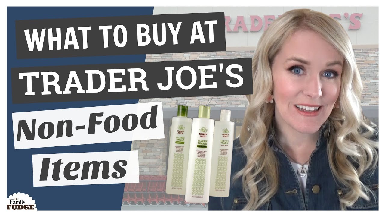 WHAT TO BUY at TRADER JOE'S || Top 5 NON-FOOD Items!