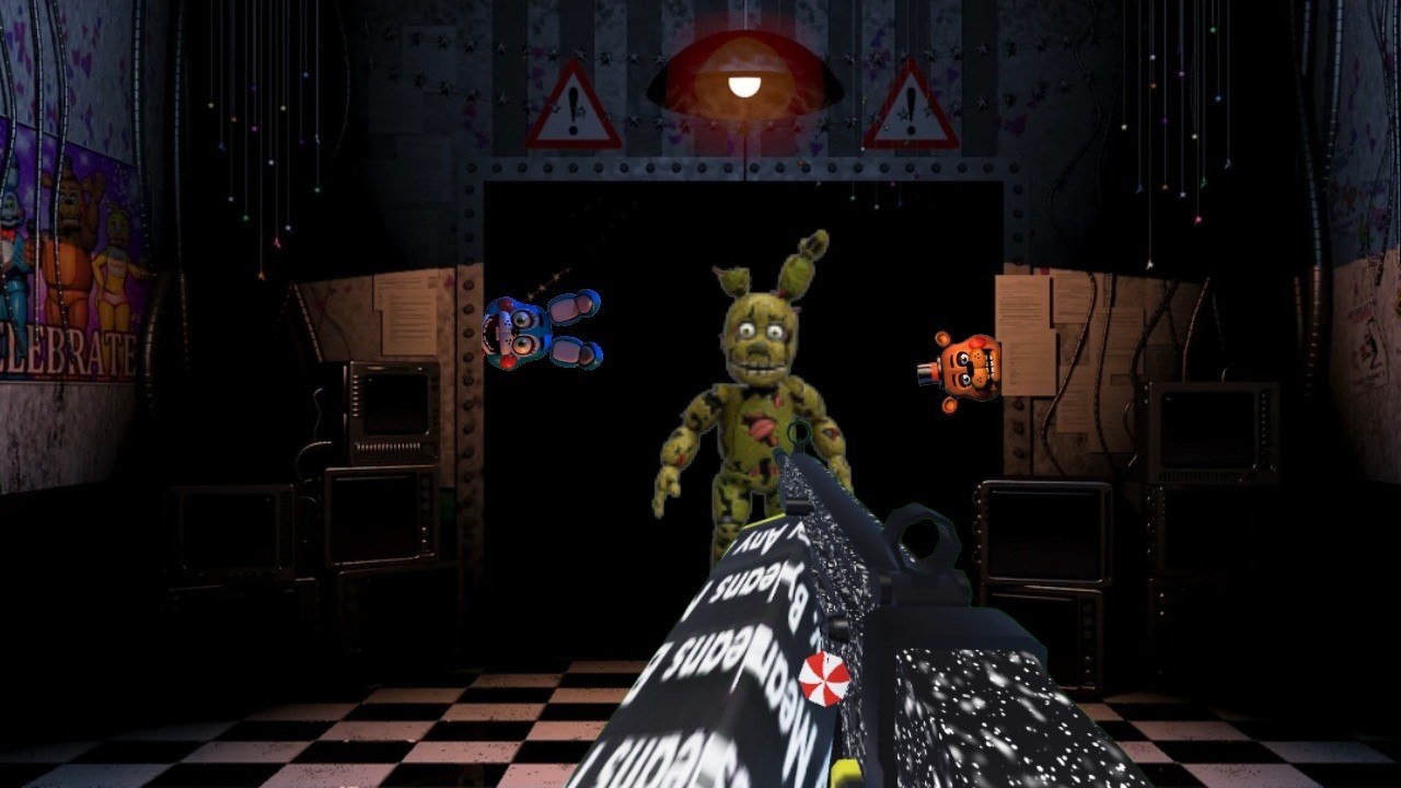 FACCIAMO TUTTI I FNAF SU FNAF UCN (fnaf 5 e fnaf 6)