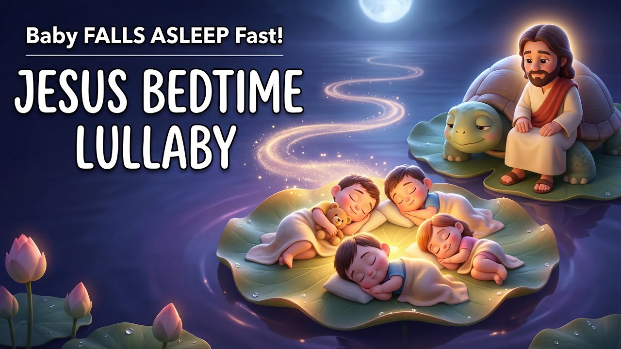 💤 Baby FALLS ASLEEP Fast! | Jesus Bedtime Lullaby ✝️ | Calm Christian Sleep Music