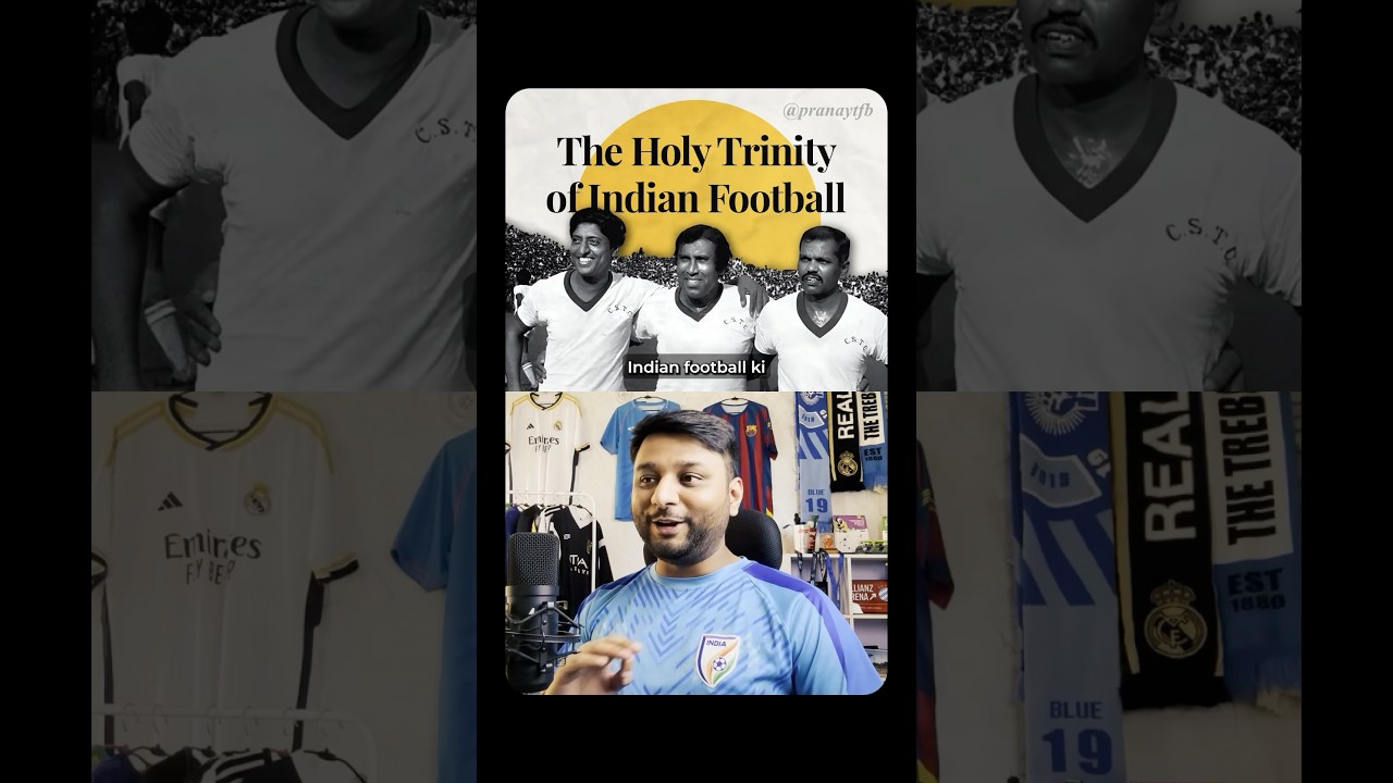 Holy Trinity of Indian Football 🇮🇳 #shorts