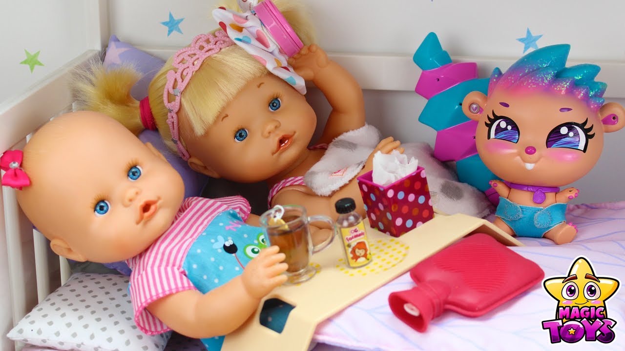 Nenuco HERMANITAS TRAVIESAS, BELLIES y BEASTIES están todos malitos tienen que hacer CUARENTENA