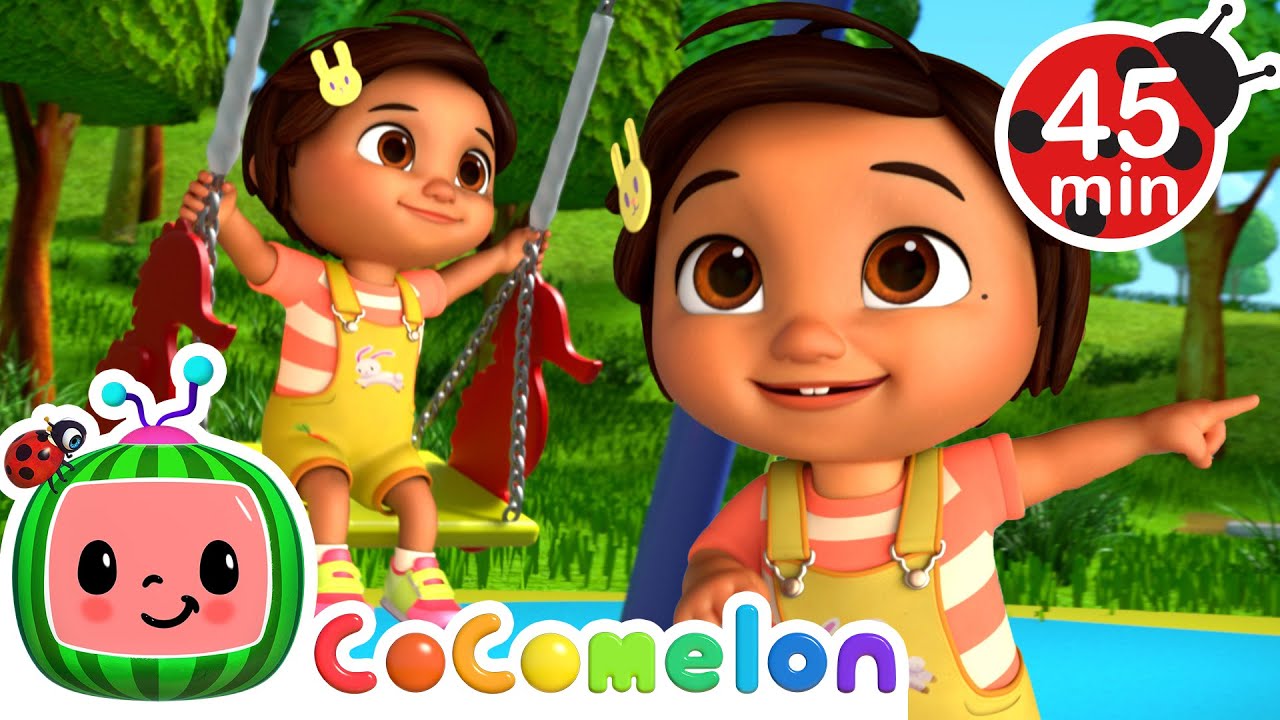 Yes Yes Playground Song with Nina! 😆 + More CoComelon Nursery Rhymes & Kids Songs!