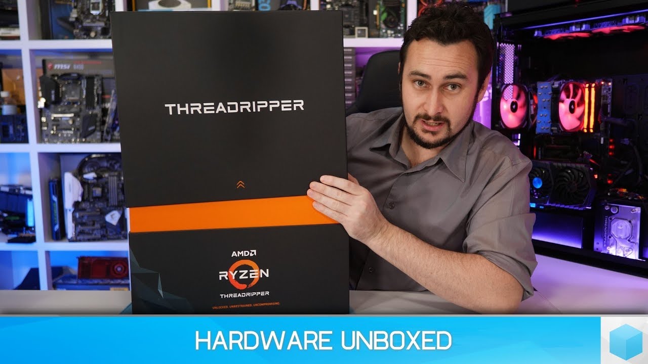 Threadripper 2990WX (32-core) Unboxing, Pricing & Availability